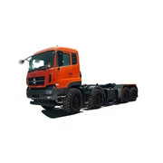 21 ٹن 8 × 4 فلیٹ بیڈ ٹرک کمنز 8.3L انجن LHD یا RHD کے ساتھ